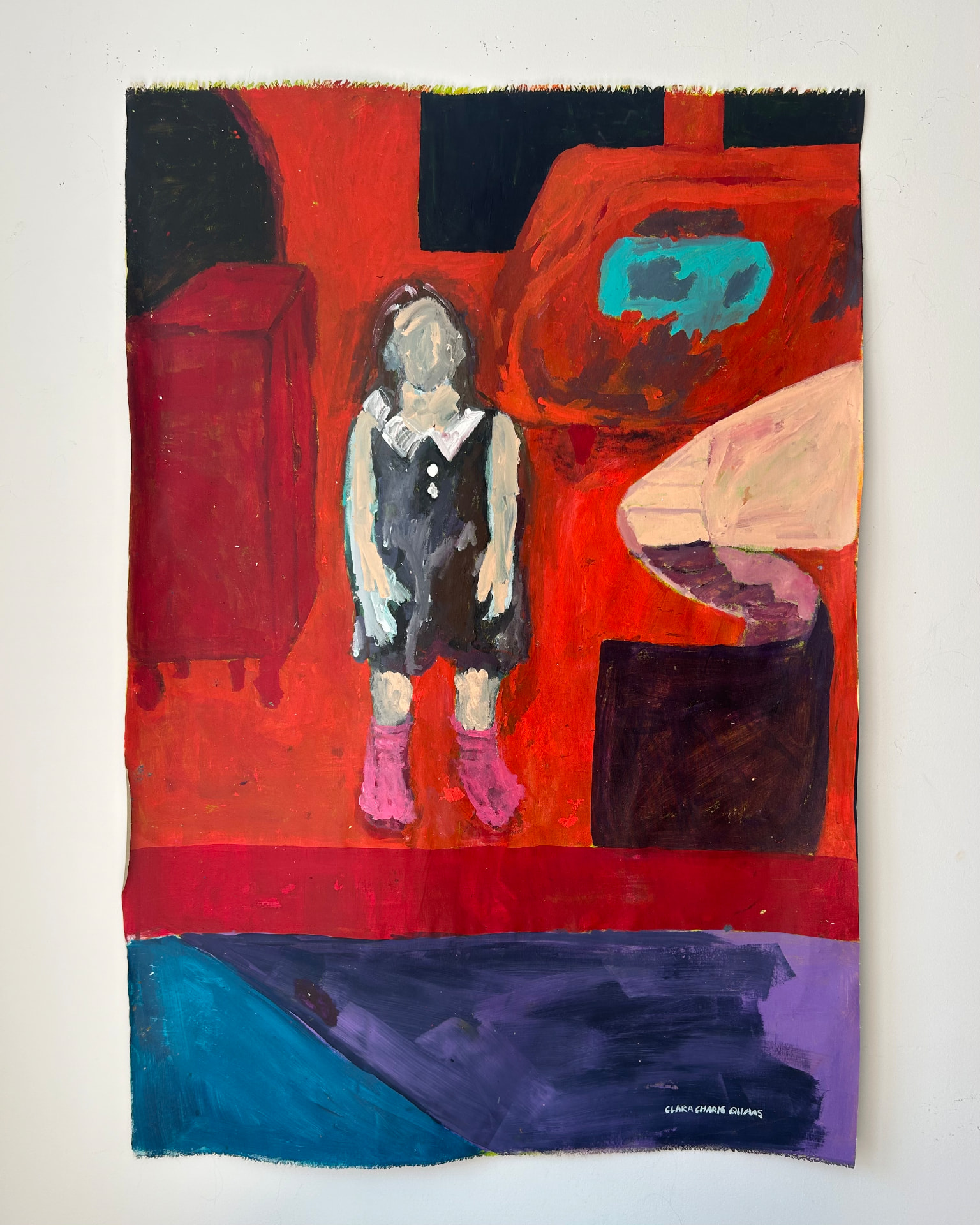 LAUF, Acrylic on canvas, 114 × 164 cm